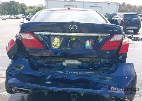 2011 Lexus Ls 460 from USA, damaged, VIN JTHCL5EF1B5010040